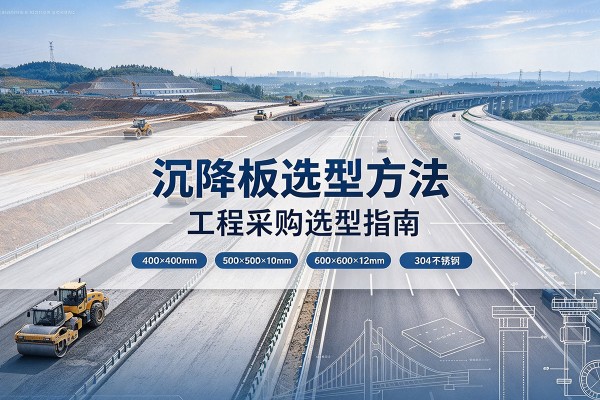 五华沉降板选择方法