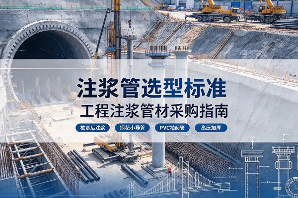 五华注浆管选型标准